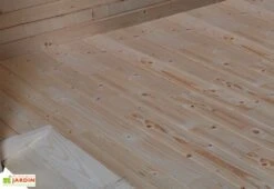 Plancher Pour Abri De Jardin En Bois D’Épicéa Traité Qube 9 M²