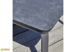Salon De Jardin 4 Places En Aluminium Et Corde Tressée - Camargue 9 Salon De Jardin 4 Places En Aluminium Et Corde Tressée - Camargue -Solid || Mikado || Hevea Soldes Boutique plateau table basse jardin camargue