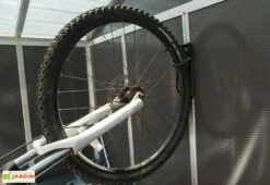 Porte Vélo Vertical Pour Abris De Jardin Yukon -Solid || Mikado || Hevea Soldes Boutique porte velo vertical 3