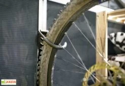 Porte Vélo Vertical Pour Abris De Jardin Yukon -Solid || Mikado || Hevea Soldes Boutique porte velo vertical 5