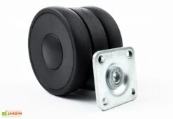 Roues En Polyamide Pour Coffre De Rangement Ø 6,5 Cm -Solid || Mikado || Hevea Soldes Boutique roue vue ancrage