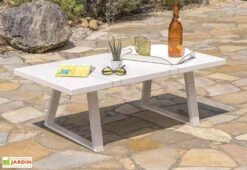 Salon De Jardin En Aluminium Blanc Table Canapé 5 Places - Ibiza 8 Salon De Jardin En Aluminium Blanc Table Canapé 5 Places - Ibiza -Solid || Mikado || Hevea Soldes Boutique salon de jardin ibiza 1