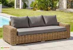 Salon De Jardin 6 Places En Aluminium Et Résine Tressée Bora Bora 8 Salon De Jardin 6 Places En Aluminium Et Résine Tressée Bora Bora -Solid || Mikado || Hevea Soldes Boutique salon jardin 6 places aluminium resine tressee bora bora 3