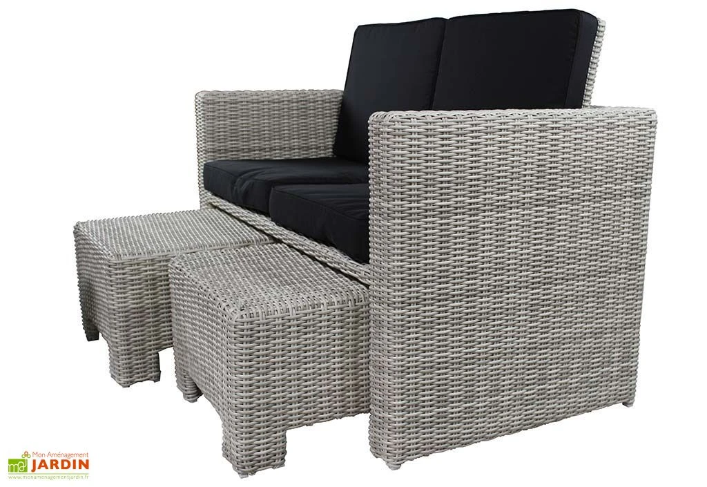 Salon De Jardin En Aluminium Et Résine Tressée Oceane Lunch – 8 Places 6 Salon De Jardin En Aluminium Et Résine Tressée Oceane Lunch – 8 Places – Image 6