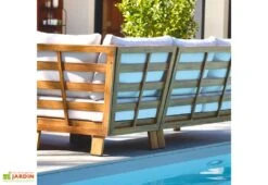 Salon De Jardin D’angle En Aluminium 5 Places - Majorque 8 Salon De Jardin D’angle En Aluminium 5 Places - Majorque -Solid || Mikado || Hevea Soldes Boutique salon jardin angle aluminium terrasse arriere