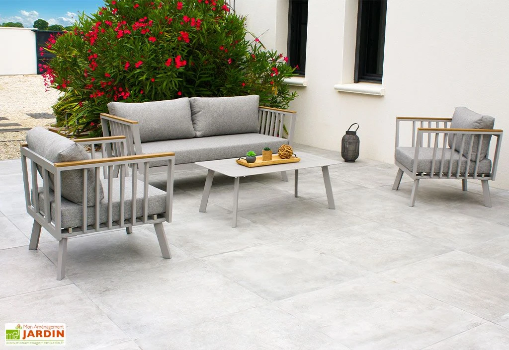 Salon De Jardin 5 Places En Aluminium Napoli Gris 1 Salon De Jardin 5 Places En Aluminium Napoli Gris