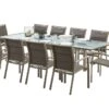 Salon De Jardin Modulo : Table Extensible + 10 Fauteuils