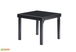 Salon De Jardin Modulo : Table Extensible + 4 Fauteuils + 4 Chaises -Solid || Mikado || Hevea Soldes Boutique salon jardin modulo wilsa table extensible 4fauteuils 4chaises aluminium verre 5