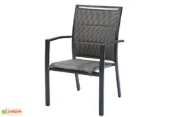 Salon De Jardin Modulo : Table Extensible + 8 Fauteuils 10 Salon De Jardin Modulo : Table Extensible + 8 Fauteuils -Solid || Mikado || Hevea Soldes Boutique salon jardin modulo wilsa table extensible fauteuils aluminium verre 2 1 3