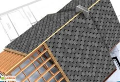 Kit Shingle Hexham Abris De Jardin Eurovudas -Solid || Mikado || Hevea Soldes Boutique shingle hexham gris