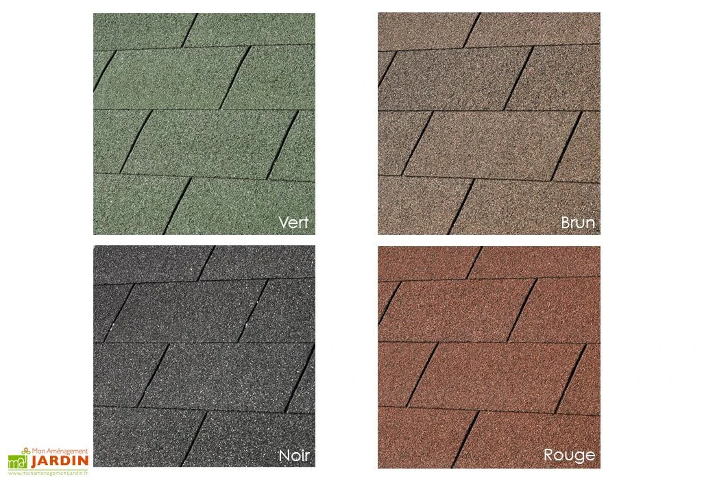 Shingle Pour Abris De Jardin Et Garages Gardenas (Paquet De 3 M²) 2 Shingle Pour Abris De Jardin Et Garages Gardenas (Paquet De 3 M²) – Image 2