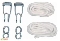 Kit De Fixation Rope Pro Sur Arbres Pour Hamac -Solid || Mikado || Hevea Soldes Boutique support hamac kit rop pro 95000 2
