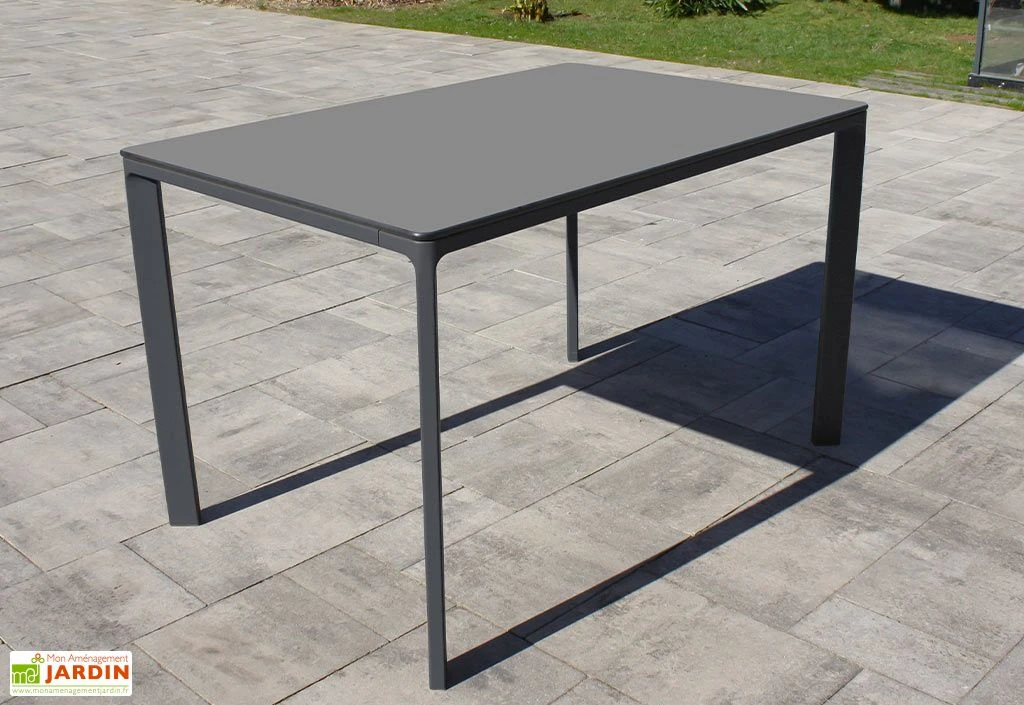 Salon De Jardin : 1 Table Aluminium 120 X 80 Cm + 4 Chaises – Park 5 Salon De Jardin : 1 Table Aluminium 120 X 80 Cm + 4 Chaises – Park – Image 5