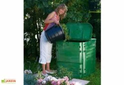 Garantia Composteur Thermo King Bac En Polypropylène + Couvercle Vert 400 L -Solid || Mikado || Hevea Soldes Boutique thermo king garantia