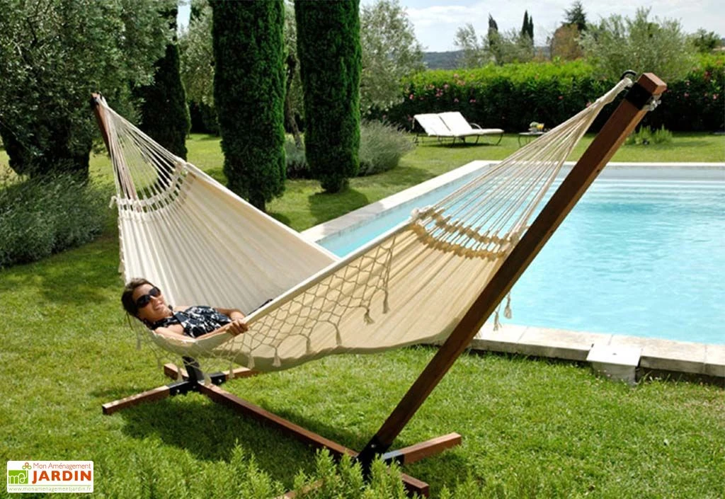 Toile De Hamac En Coton 200 X 140 Cm - Alegria 1 Toile De Hamac En Coton 200 X 140 Cm - Alegria