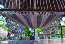 Hamac En Coton Tissé à La Main 100 X 237 Cm - Boaco L -Solid || Mikado || Hevea Soldes Boutique toile hamac coton boaco barres ecartement