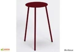 Tabouret De Jardin En Métal – 32 X 32 Cm -Solid || Mikado || Hevea Soldes Boutique trepied laorus 06